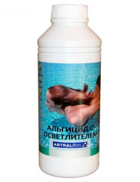альгицид с осветлителем (0060), 1 л 12 шт/упак 11413